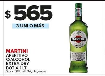 Carrefour Maxi Aperitivos martini x 1l oferta