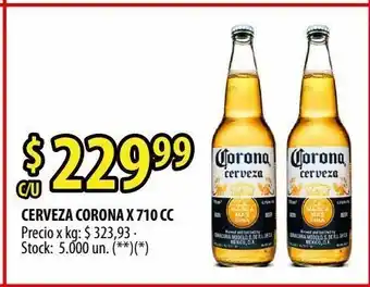 Punto Mayorista Cerveza corona x 710 cc oferta