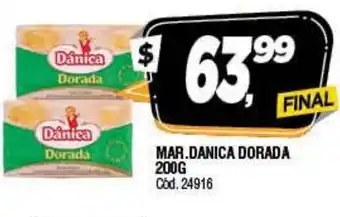 Supermercados Yaguar Mar. Danica Dorada 200g oferta