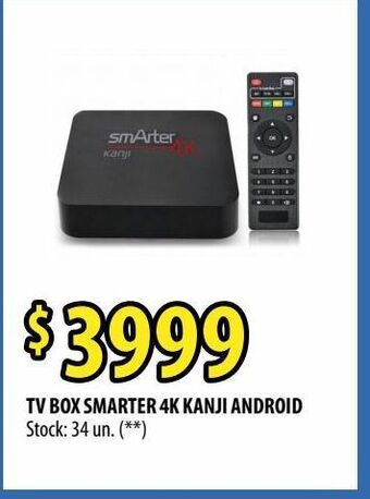 Punto Mayorista Tv box smarter 4k kanji android oferta
