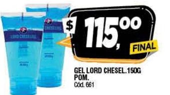 Supermercados Yaguar Gel Lord Chesel 150g Pom oferta