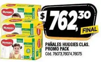 Supermercados Yaguar Huggies Pañales Clas.promo pack oferta
