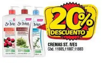 Supermercados Yaguar St.Ives Cremas oferta