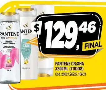 Supermercados Yaguar Pantene Cr/Sha x 200ml oferta