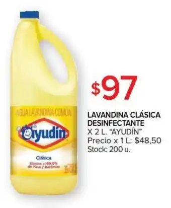 Carrefour Market Ayudín Lavandina Clásica Desinfectante x 2L oferta