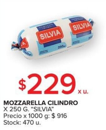 Carrefour Market Silvia Mozzarella Cilindro x 250g oferta