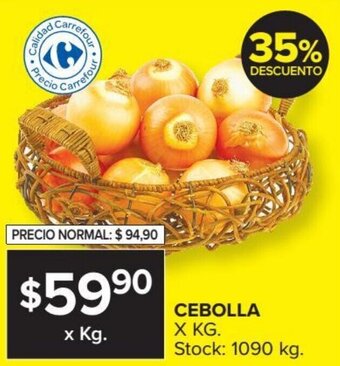 Carrefour Market Cebolla oferta