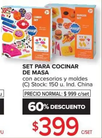 Carrefour Market Set Para Cocinar de Masa oferta