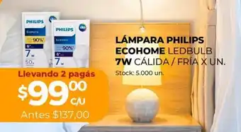 Super MAMI Philips Ecohome Lámpara 7w oferta