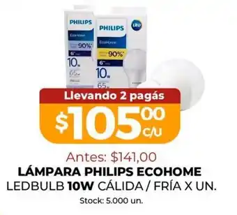 Super MAMI Philips Ecohome Lámpara 10w oferta
