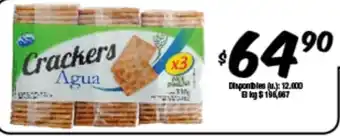Cooperativa Obrera Crackers Agua oferta