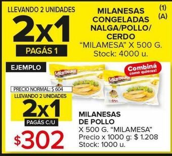 Carrefour Maxi Milanesa de pollo oferta