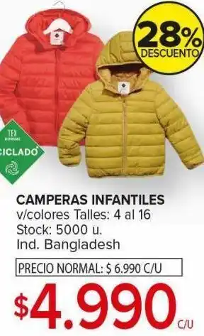 Carrefour Maxi Camperas infantiles oferta