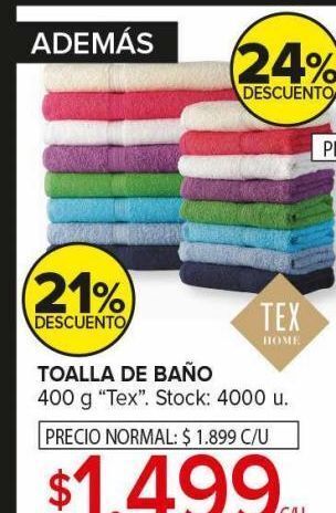 Carrefour Maxi Toalla de baño oferta