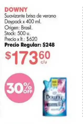 Downy Suavizante Brisa De Verano x 400ml