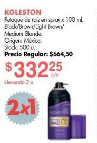 Simplicity Koleston Retoque De Raíz En Spray x 100ml oferta