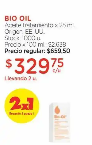 Farmacity Aceite tratamiento x 25 ml. oferta