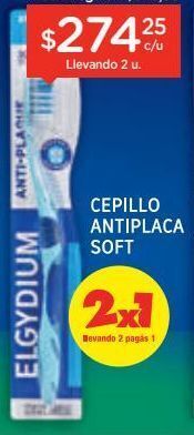 Farmacity Cepillo dental con indicador soft x 2 un oferta