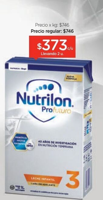 Farmacity Leche infantil nutrilon oferta