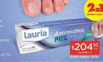Farmacity Lauria crema antimicotica x 20 gr oferta