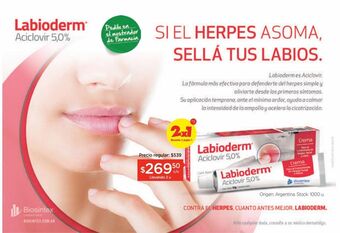 Farmacity Labioderm crema x 10 gr oferta