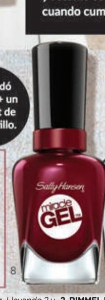 Farmacity Esmalte capa protectora para uñas sally hansen miracle gel brilloso x 14,7 ml oferta
