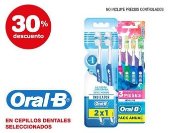 Atomo Conviene Oral-B En Cepillos Dentales Seleccionados oferta