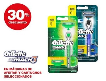 Atomo Conviene Gillette Mach 3 En Máquinas de Afeitar y Cartuchos Seleccionados oferta
