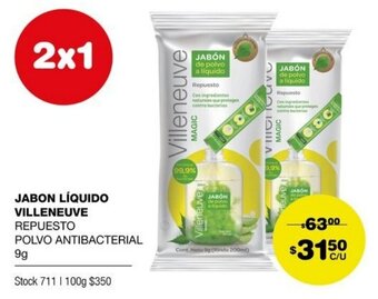 Atomo Conviene Villeneuve Jabon Líquido 9 g oferta