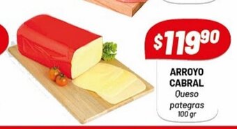 Almacor Arroyo Cabral Queso pategras 100gr oferta