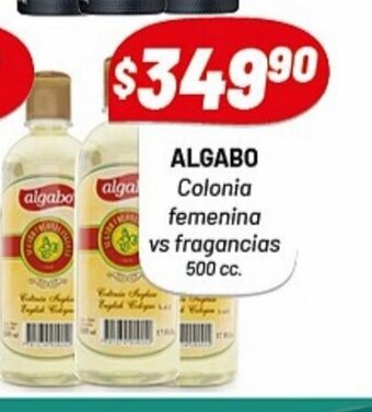 Almacor Algabo Colonia femenina vs fragancias 500 cc oferta