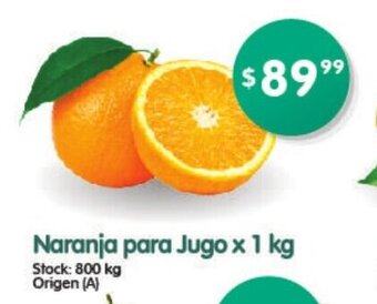 Supermercados Buenos Días Naranja para Jugo x 1 kg oferta