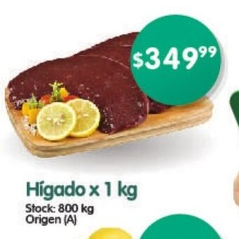 Supermercados Buenos Días Hígado x 1 kg oferta