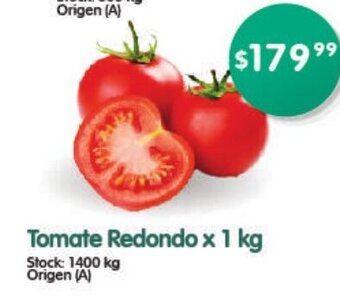 Supermercados Buenos Días Tomate Redondo x 1 kg oferta