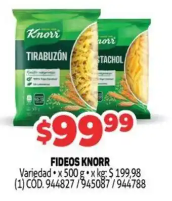 Makro Knorr Fideos 500 g oferta