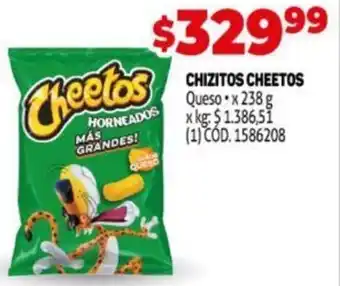 Makro Cheetos Chizitos x 238 g oferta