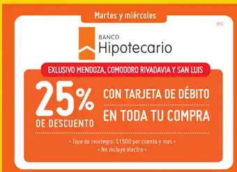 Walmart Banco Hipotecario oferta