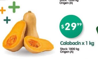 Supermercados Buenos Días Calabacin x 1kg oferta