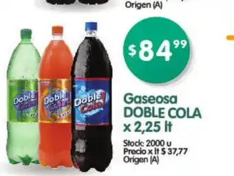 Supermercados Buenos Días Doble Cola Gaseosa x 2,25lt oferta