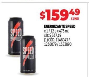 Makro Speed Energizante x 1/12 u x 473 ml oferta