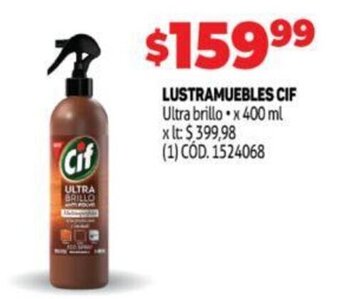 Makro CIF Lustramuebles oferta