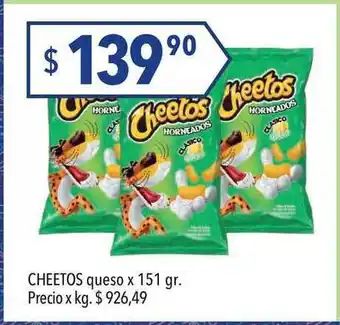 Chettos Queso x 151gr