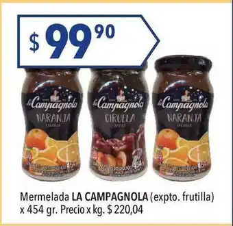 Hergo La Campagnola Mermelada (Expto. Frutilla) x 454gr oferta