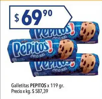 Hergo Pepitos Galletitas x 119gr oferta