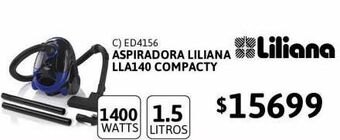 Cetrogar Aspiradora liliana lla140 compacty 1.5 litros 1400w oferta