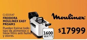 Cetrogar Freidora easy pro am3 1600w moulinex oferta