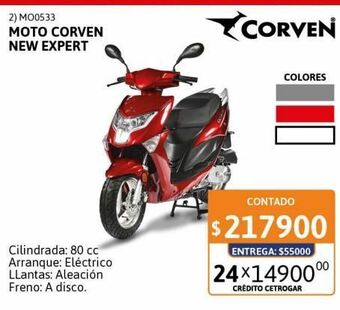 Cetrogar Moto corven new expert oferta