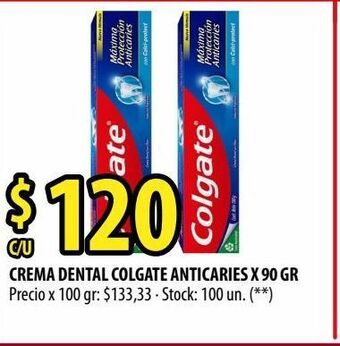 Punto Mayorista Crema dental colgate x 90g oferta