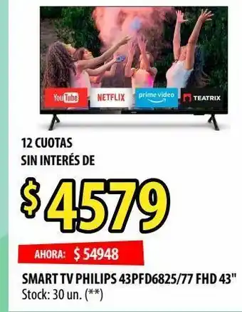 Punto Mayorista Smart tv philips 43" oferta