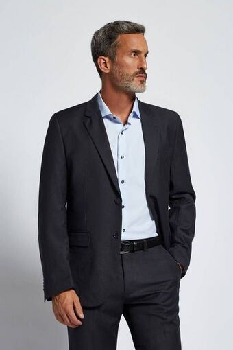 Macowens Traje ss 100 slim fit liso gris oscuro oferta